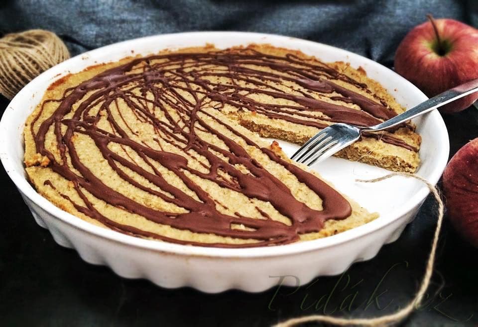 1. obrázek Kokosovo-jablkový blondie s čokoládovým melírom