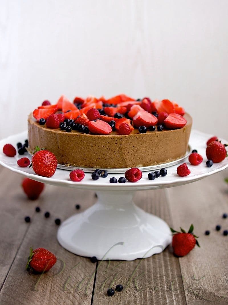 1. obrázek Dort s bavorským čokoládovým krémem