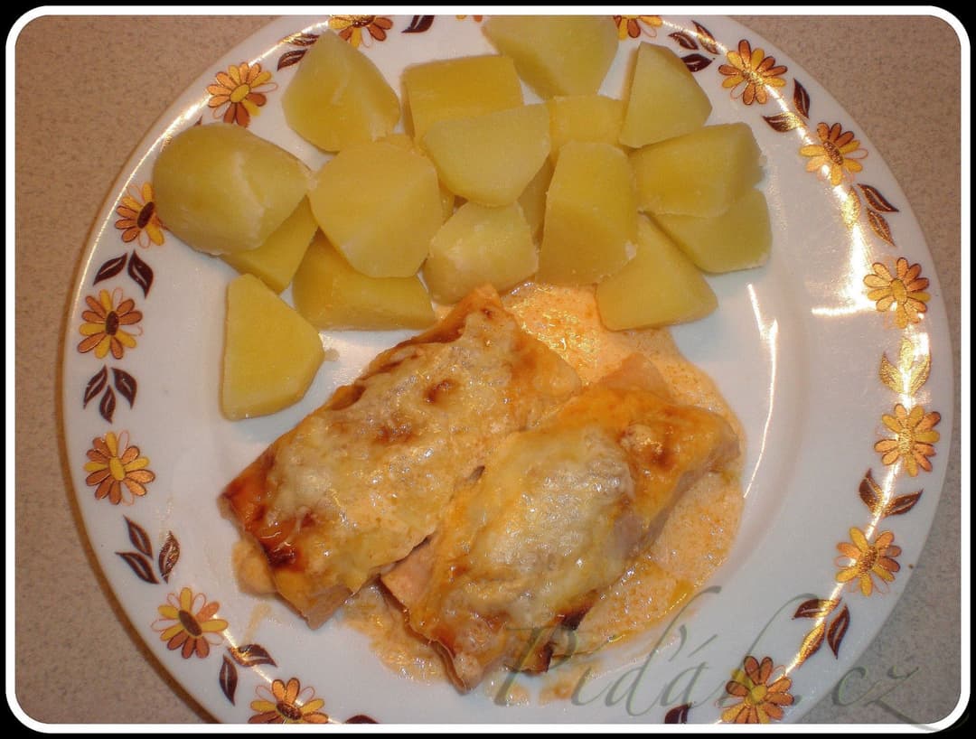 1. obrázek Zapečené šunkové rolky