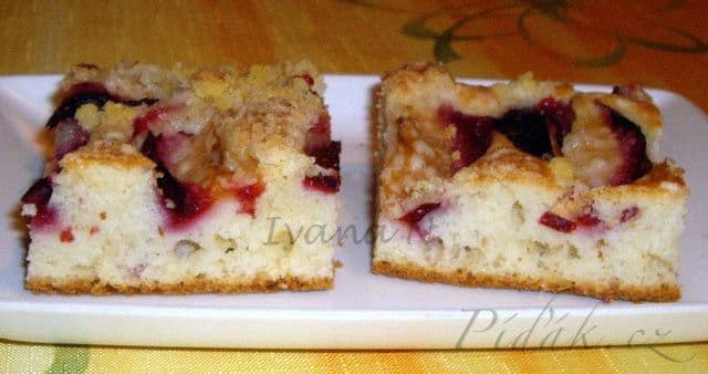 1. obrázek Rychlý švestkový koláč