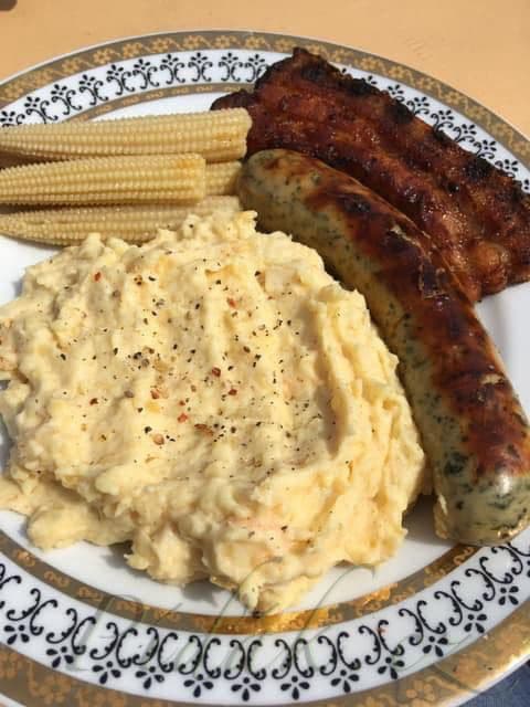 1. obrázek Erdäpfelkas - bavorská specialita z brambor