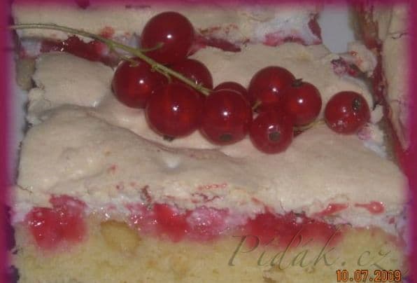 1. obrázek Zasněžená rybízová buchta - báječná a rychlá