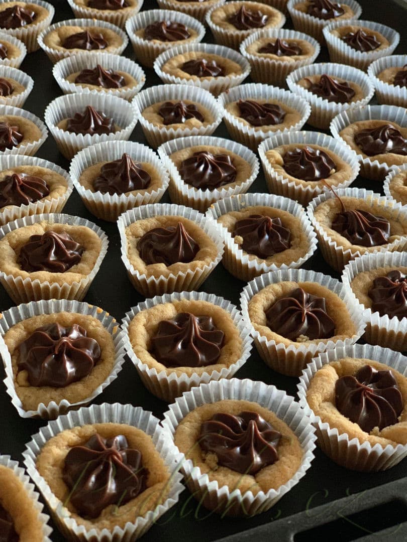 1. obrázek Arašídové mini košíčky s náplní 