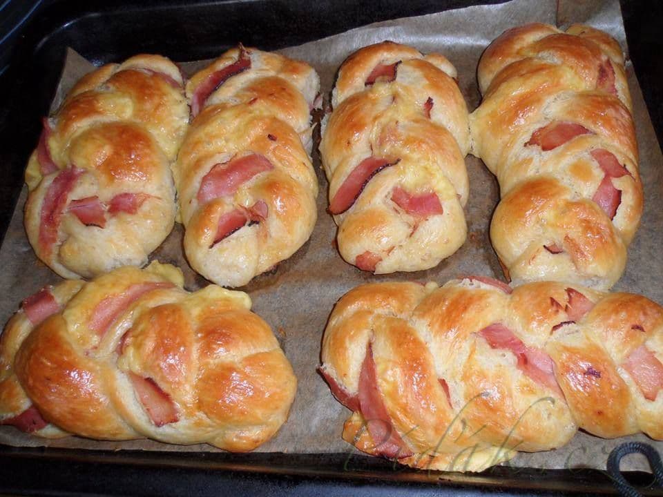 1. obrázek Obzvláště vypečené slaninovo-sýrové houstičky