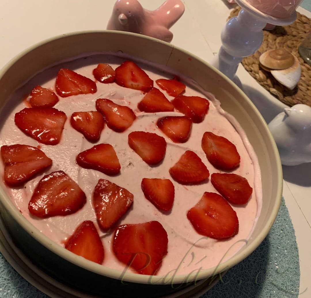 1. obrázek Jahodový cheesecake by Romča