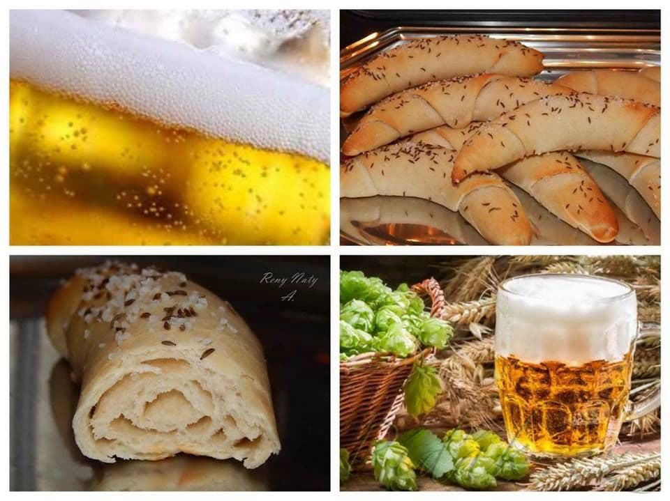 1. obrázek Výborné pivní rohlíky