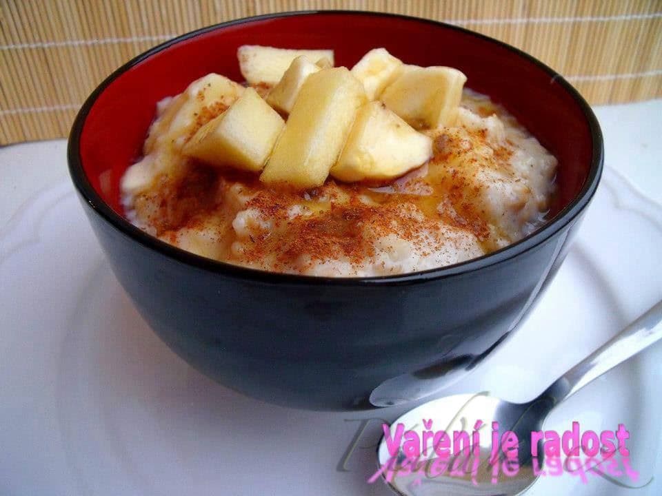 1. obrázek Ovesná kaše s ovocem 