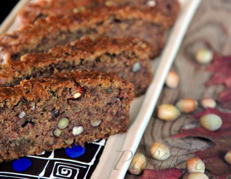 1. obrázek Cuketový chlebík s ořechy