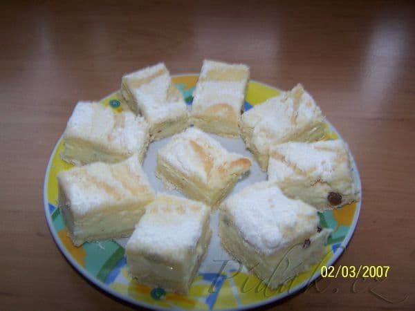 1. obrázek Švédský tvarohový koláč