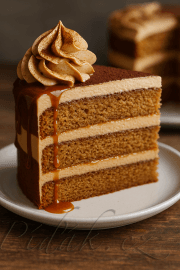 Obrázek Karamelovo-kávový dort s máslovým krémem