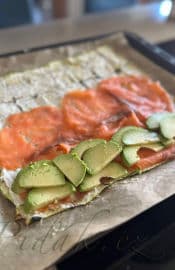 3. obrázek Cuketová mini roláda s lososem 