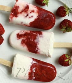 2. obrázek Jahodovo-kokosové nanuky