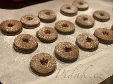 Obrázek Vánoční maková kolečka  s povidly