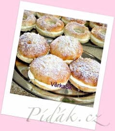 Obrázek Pražský koláč ve tvaru donutek