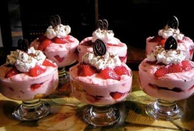 2. obrázek Jahodové tiramisu pohár