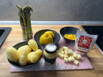 3. obrázek Chřest s holandskou omáčkou 