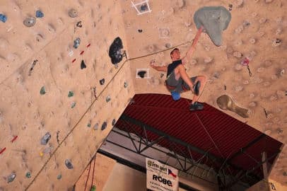 4. obrázek Lezecká stěna Rožnov