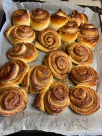 8. obrázek Finské  skořicové šneky - kynuté 