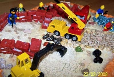 16. obrázek Dort Staveniště - parádní dort pro kluka