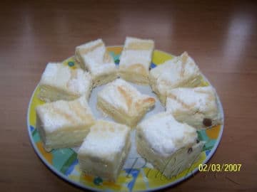 Švédský tvarohový koláč