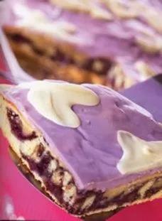 1. obrázek Milka fialový koláč 