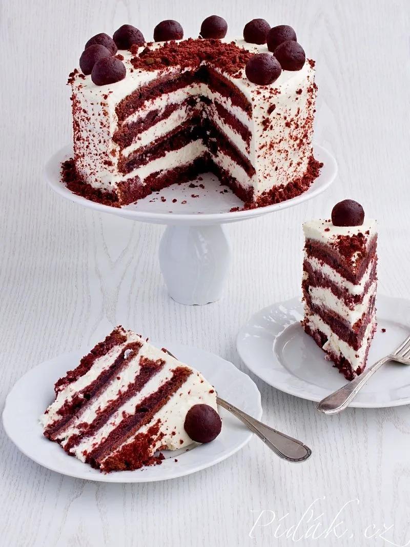 1. obrázek Red velvet cake