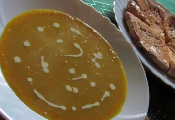1. obrázek Indická krémová polévka (vegan)