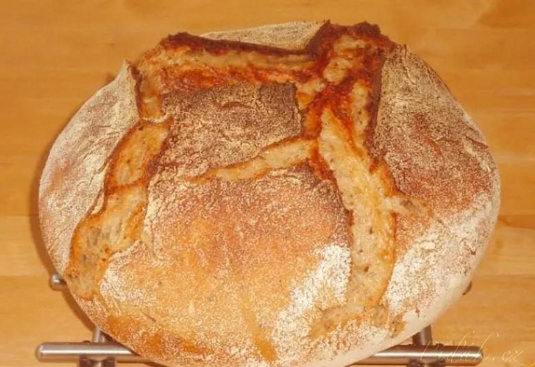 1. obrázek Chléb Šumava - nehnětený (podle Cuketky)