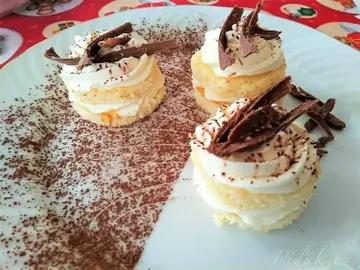 Obrázek Kokosové mini dortíky s Mascarpone podle paní Jany 