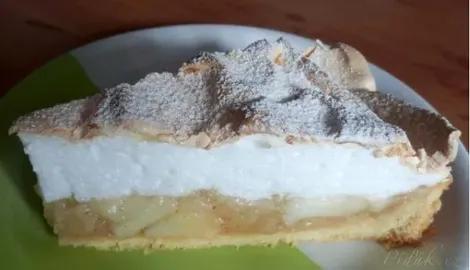 Obrázek Jablkový koláč se sněhem
