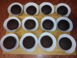 Čokoládové vláčné muffinky