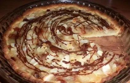 Obrázek Jablkový koláč s mandlovými lupínky