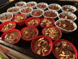 Muffiny s čokoládou a ořechy by Romča 