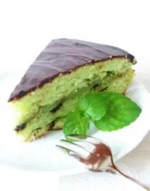Torta alla menta - Mátový dort 