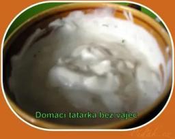 Domácí majonéza - tatarská omáčka bez vajec