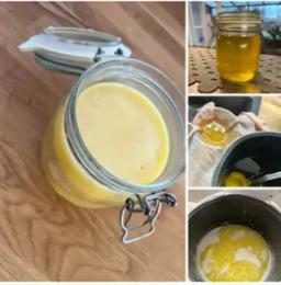 Ghí - přepuštěné máslo - domácí 