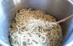 2. obrázek Zapekané špagety s orechmi a pudingovou zálievkou