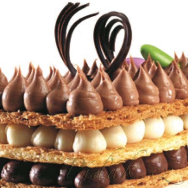 1. obrázek Mille foglie d'autunno - italský zákusek 1. obrázek Mille foglie d'autunno - italský zákusek