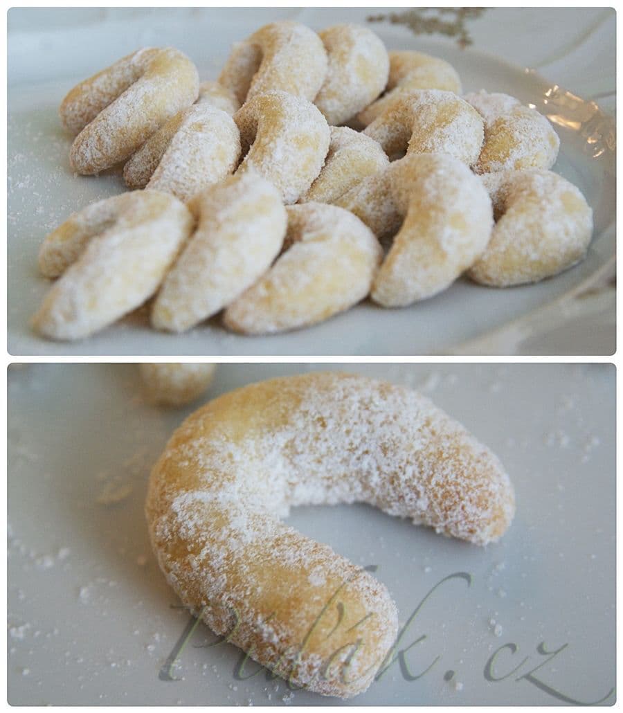 1. obrázek Vanilkové rohlíčky 1. obrázek Vanilkové rohlíčky