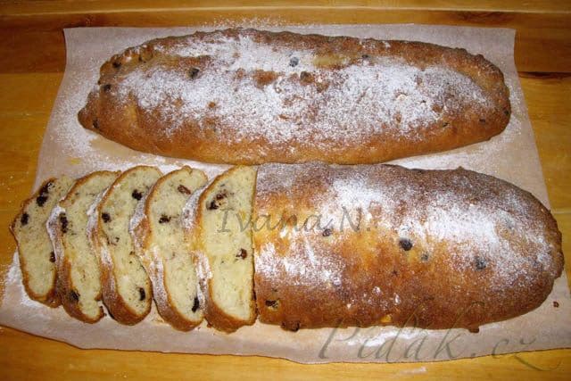 1. obrázek Sváteční tvarohová štola 1. obrázek Sváteční tvarohová štola