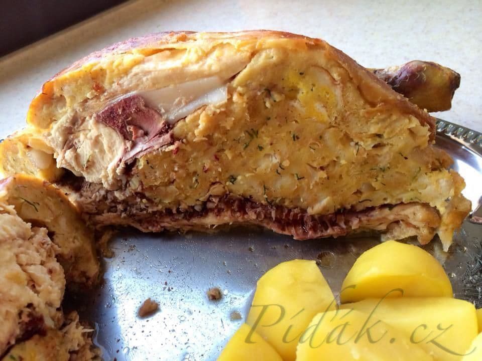 1. obrázek Kuře s jarní nádivkou 1. obrázek Kuře s jarní nádivkou