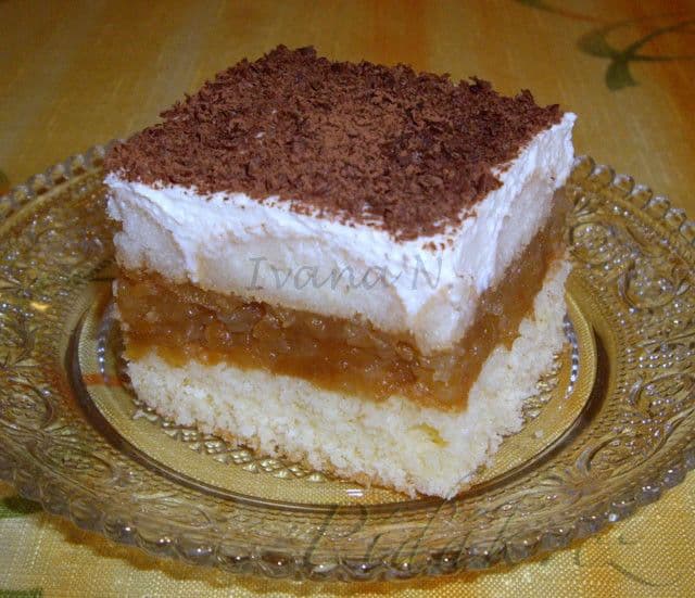 1. obrázek Italské jablíčko s tvarohovým krémem 1. obrázek Italské jablíčko s tvarohovým krémem