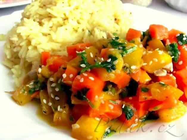 1. obrázek Dušená dýně s jasmínovou rýží 1. obrázek Dušená dýně s jasmínovou rýží