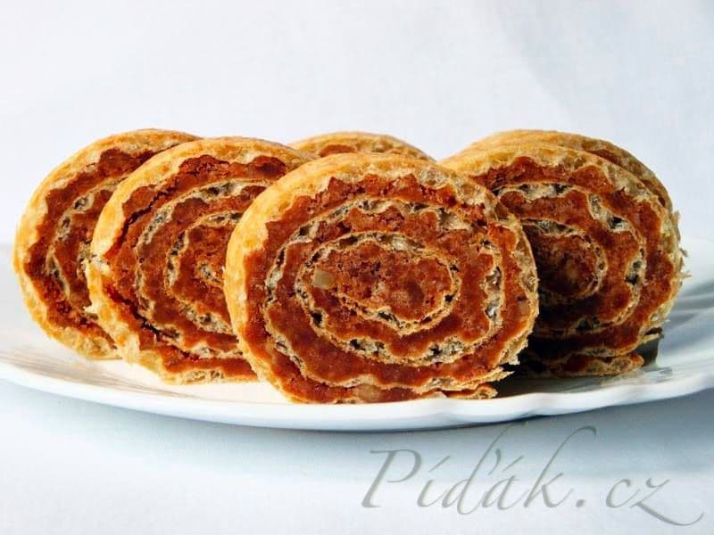 1. obrázek Čokoládová saláma v oblátke 1. obrázek Čokoládová saláma v oblátke