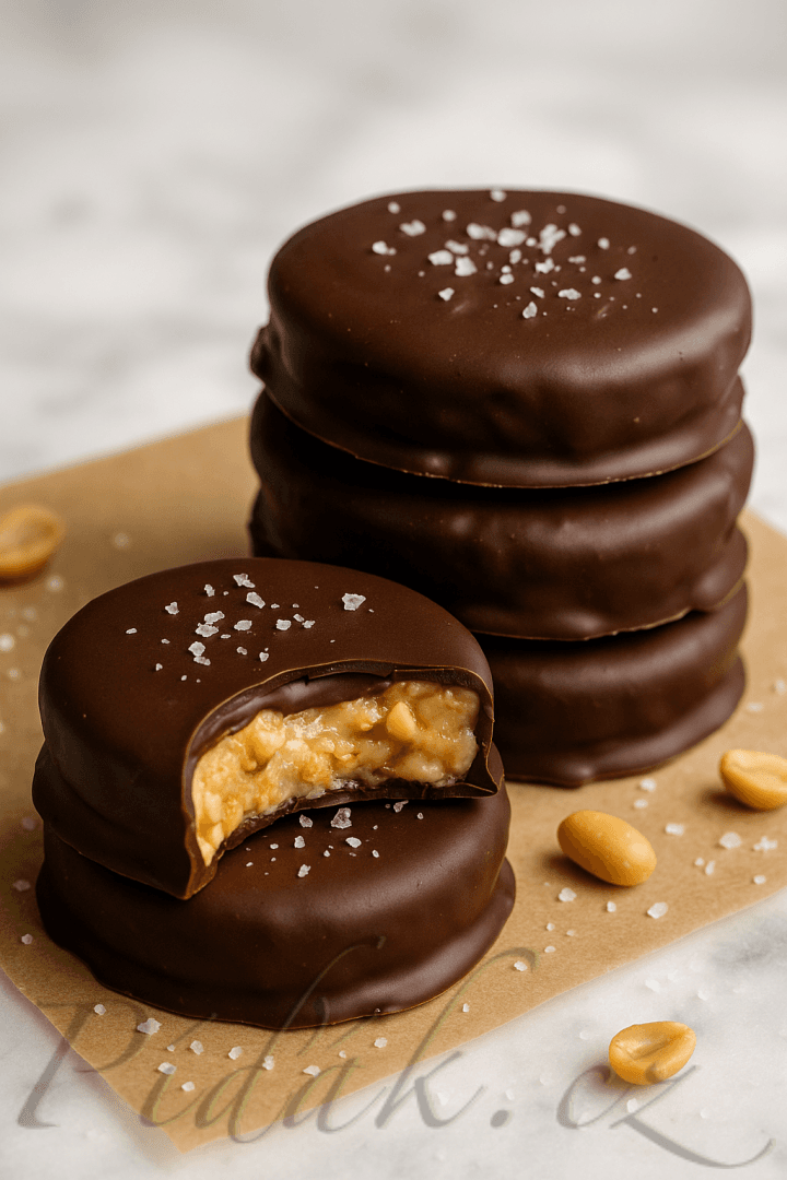 1. obrázek Čokobanánová nepečená kolečka s oříšky 1. obrázek Čokobanánová nepečená kolečka s oříšky