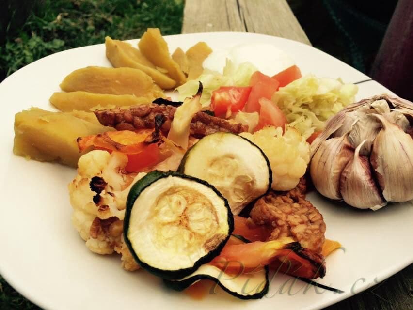 1. obrázek Pečená zeleninka s batáty by Romča 1. obrázek Pečená zeleninka s batáty by Romča