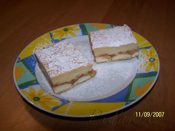 1. obrázek Jablečnopudinková piškotka - moc dobrý dezertík 1. obrázek Jablečnopudinková piškotka - moc dobrý dezertík