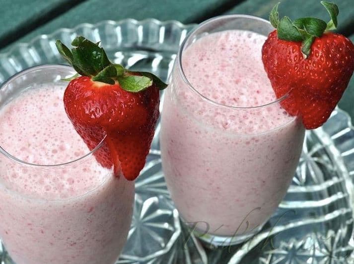 1. obrázek Jahodové mlieko 1. obrázek Jahodové mlieko