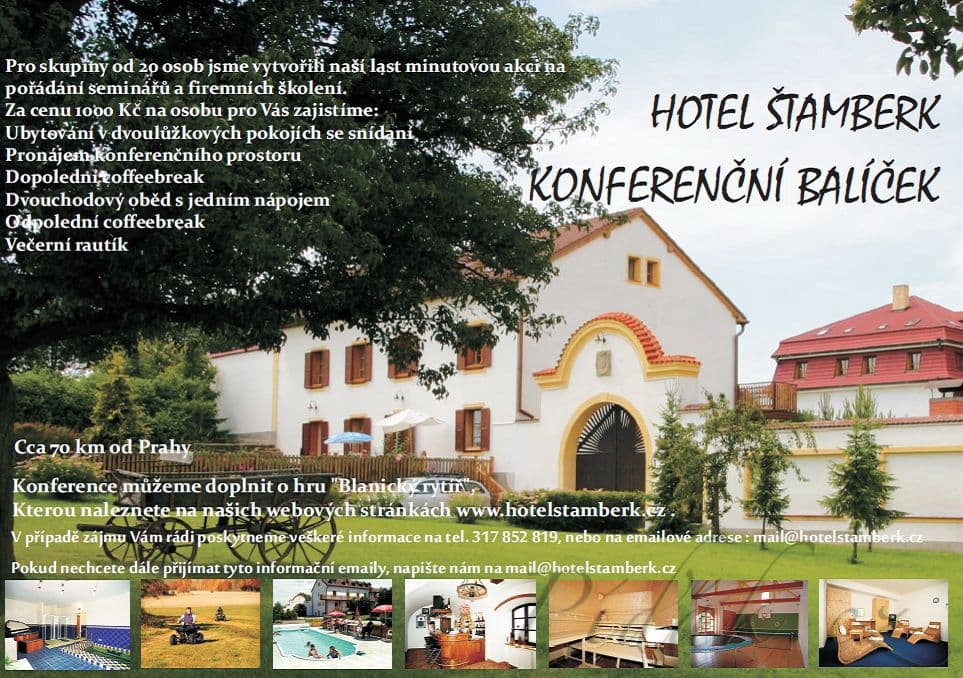 1. obrázek Hotel Štamberk - Načeradec 1. obrázek Hotel Štamberk - Načeradec