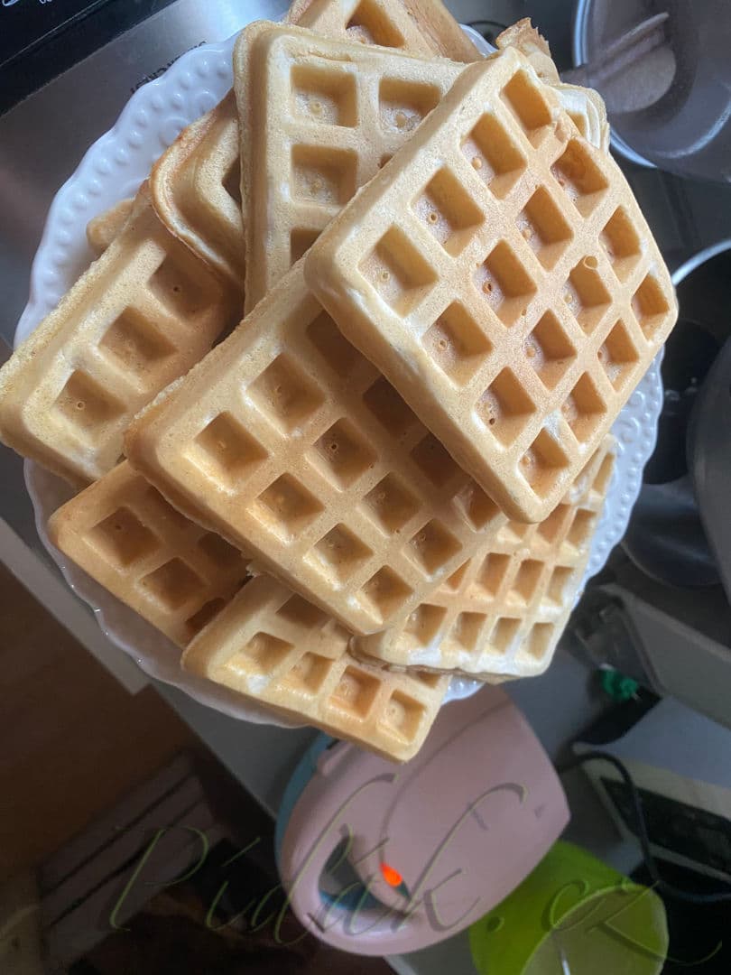 1. obrázek Kváskové vafle 1. obrázek Kváskové vafle